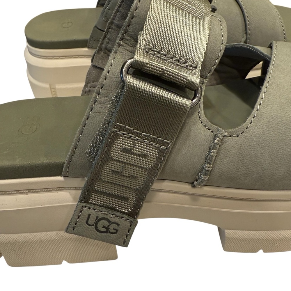 UGG Ashton women’s sandals in Moss Green. NIB - Picture 7 of 12
